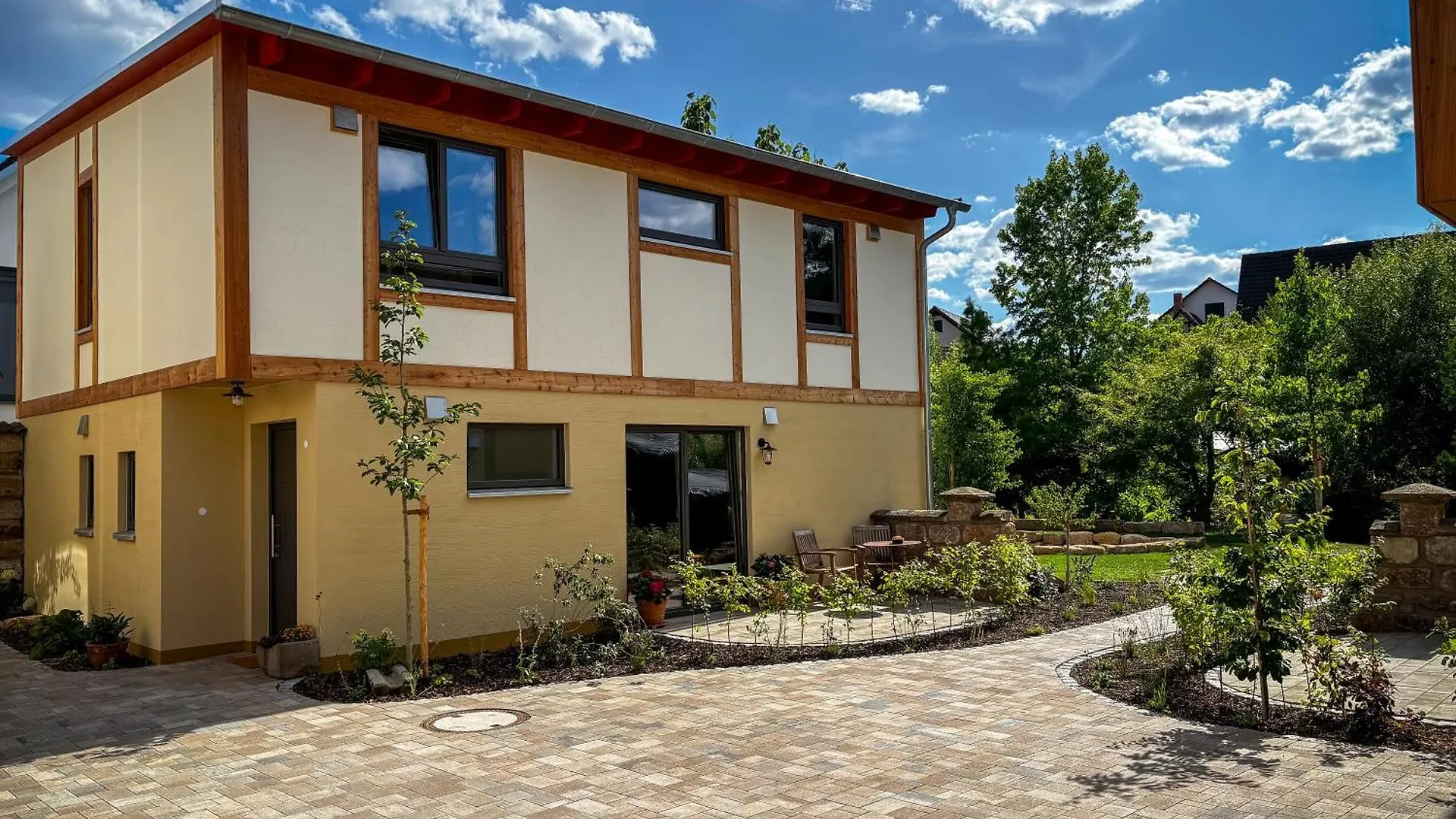 Amber Ferienhain - Neue Ferienanlage Mit Privaten Sauna Inmitten Der Hassberge Hofheim in Unterfranken Prázdninový dům